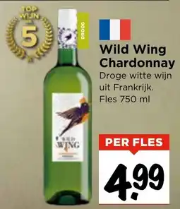 Vomar Voordeelmarkt Wild Wing Chardonnay aanbieding