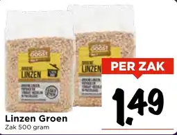 Vomar Voordeelmarkt Linzen Groen aanbieding