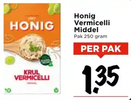 Vomar Voordeelmarkt Honig Vermicelli Middel aanbieding