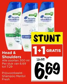 Vomar Voordeelmarkt Head & Shoulders aanbieding