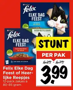 Vomar Voordeelmarkt Felix Elke Dag Feest of Heerlijke Reepjes aanbieding