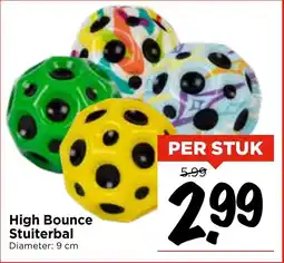 Vomar Voordeelmarkt High Bounce Stuiterbal aanbieding