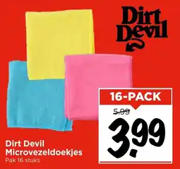 Vomar Voordeelmarkt Dirt Devil Microvezeldoekjes aanbieding