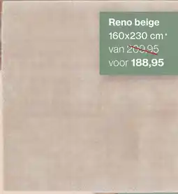 Roobol Reno beige aanbieding