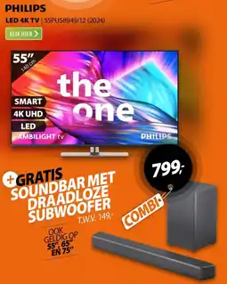 Expert Philips LED 4K TV aanbieding