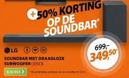 Expert LG Soundbar met draadloze subwoofer aanbieding