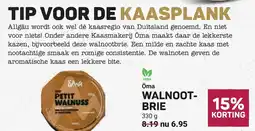 Ekoplaza WALNOOT- BRIE aanbieding