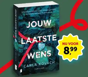 Boekenvoordeel JOUW LAATSTE WENS aanbieding