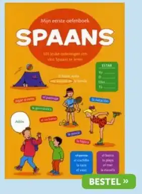 Boekenvoordeel Mijn Eerste Oefenboek Spaans en Frans aanbieding