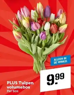 Coop PLUS Tulpen volumebos aanbieding