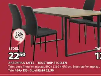 Jysk Stoel Trustrup aanbieding