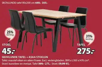 Jysk Tafel Skovlunde aanbieding