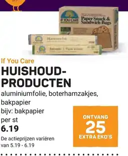 Ekoplaza Huishoud producten aanbieding