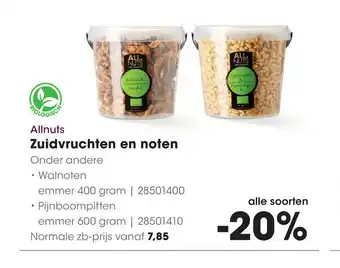 HANOS Allnuts Zuidvruchten en noten aanbieding