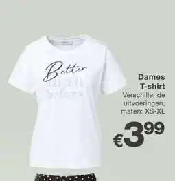 Kik Dames T shirt aanbieding