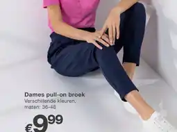 Kik Dames pull-on broek aanbieding