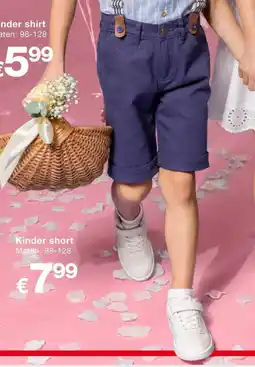 Kik Kinder short aanbieding