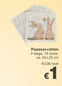 Kik Paasservetten aanbieding