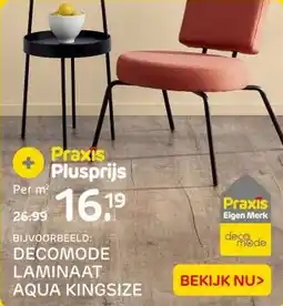 Praxis DECOMODE LAMINAAT AQUA KINGSIZE aanbieding