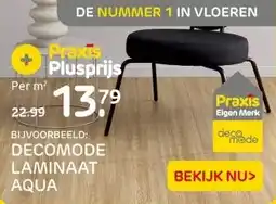 Praxis DECOMODE LAMINAAT AQUA aanbieding