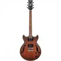 Bax-Music Ibanez AM53 Artcore Tobacco Flat semi-akoestische gitaar aanbieding