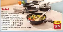 ALDI Tefal Pannen aanbieding