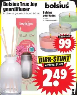 Dirk Bolsius True Joy bolsius geurdiffuser aanbieding