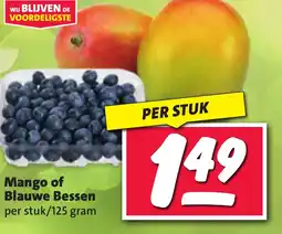 Nettorama Mango of Blauwe Bessen aanbieding