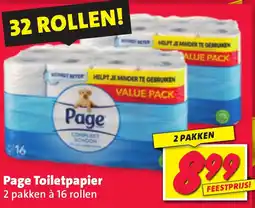 Nettorama Page Toiletpapier aanbieding