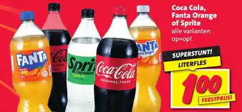 Nettorama Coca Cola, Fanta Orange of Sprite aanbieding