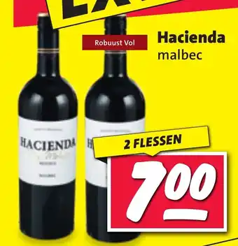 Nettorama Hacienda malbec aanbieding