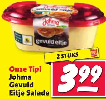 Nettorama Johma Gevuld Eitje Salade aanbieding