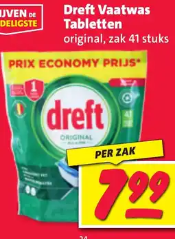 Nettorama Dreft Vaatwas Tabletten aanbieding