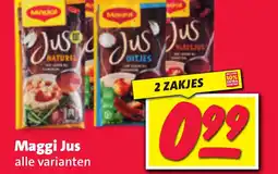 Nettorama Maggi Jus aanbieding