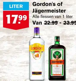 Hoogvliet Gordon's of Jägermeister aanbieding