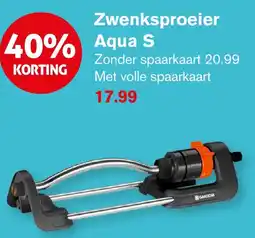 Hoogvliet Zwenksproeier Aqua S aanbieding