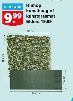 Hoogvliet Klimop kunsthaag of  kunstgrasmat aanbieding