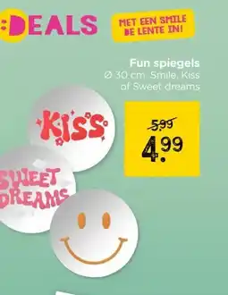 Xenos Fun spiegels aanbieding