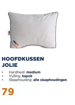 TotaalBED Hoofdkussen Jolie | kapok | aanbieding