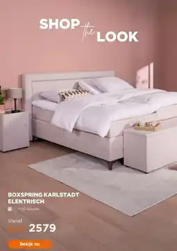 TotaalBED Boxspring Karlstadt elektrisch aanbieding