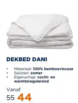 TotaalBED Dekbed Dani 100% bamboe zomer | aanbieding