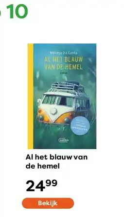 The Read Shop Al het blauw van de hemel aanbieding