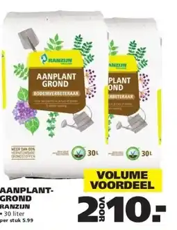 Ranzijn AANPLANT- GROND RANZUJN aanbieding