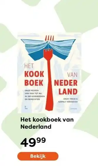 The Read Shop Het kookboek van Nederland aanbieding