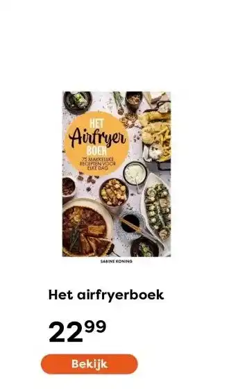 The Read Shop Het airfryerboek aanbieding