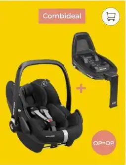 Prenatal Maxi-Cosi Pebble pro i-size black + Maxi-Cosi Familyfix3 aanbieding