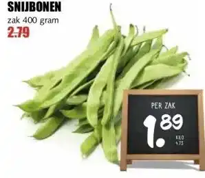 MCD Supermarkt SNIJBONEN aanbieding