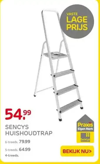 Praxis SENCYS HUISHOUDTRAP aanbieding