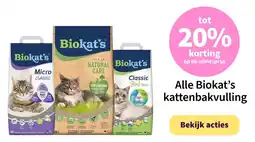 Plein.nl Biokat's kattenbakvulling aanbieding