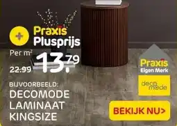 Praxis DECOMODE LAMINAAT KINGSIZE aanbieding